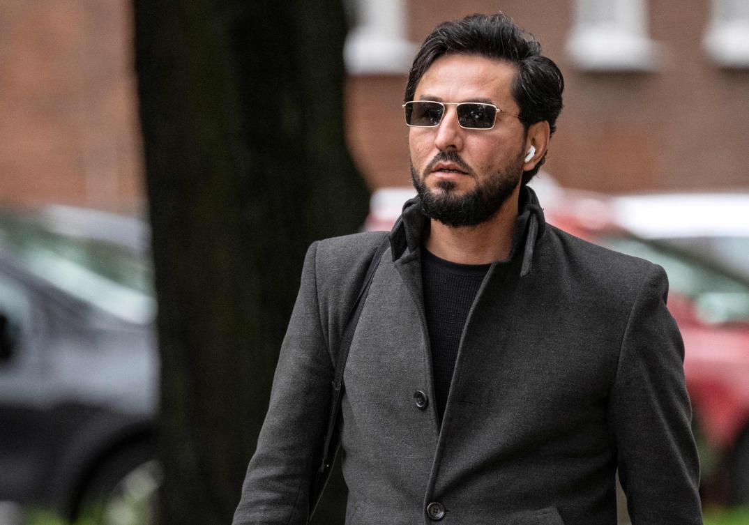 Picture taken on Sept. 3, 2023 shows Salwan Momika in Malmö, southern Sweden. (AFP)