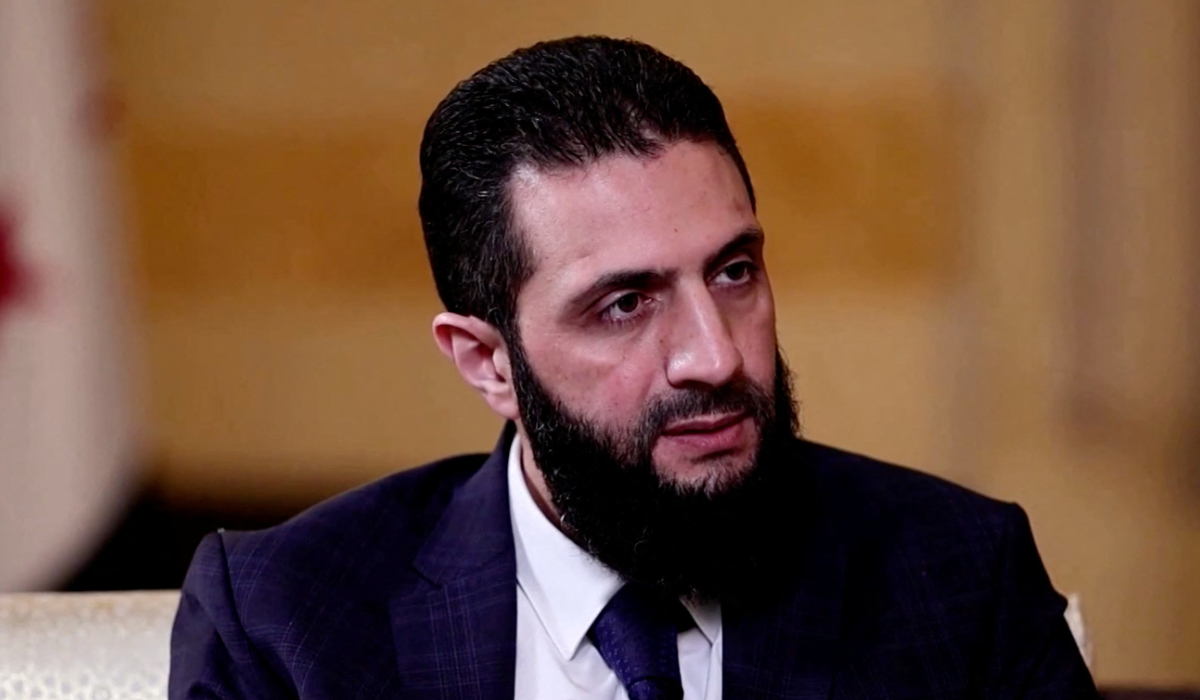 Syria's de facto leader Ahmed Al-Sharaa. (REUTERS)