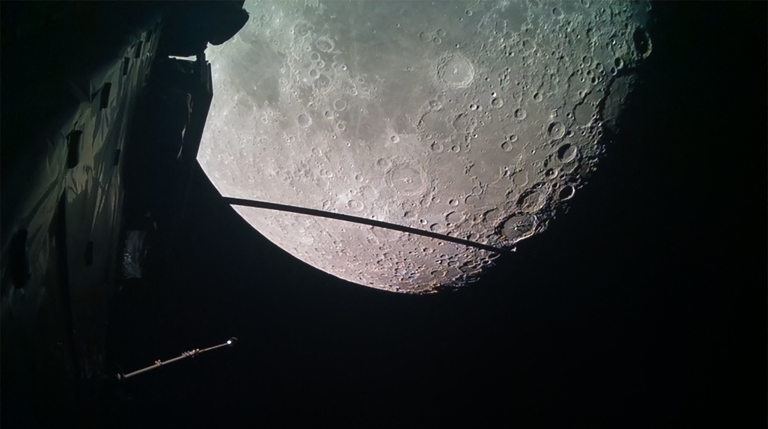 Having reached the moon, President Donald Trump said he intends to send Americans to Mars. (AFP)