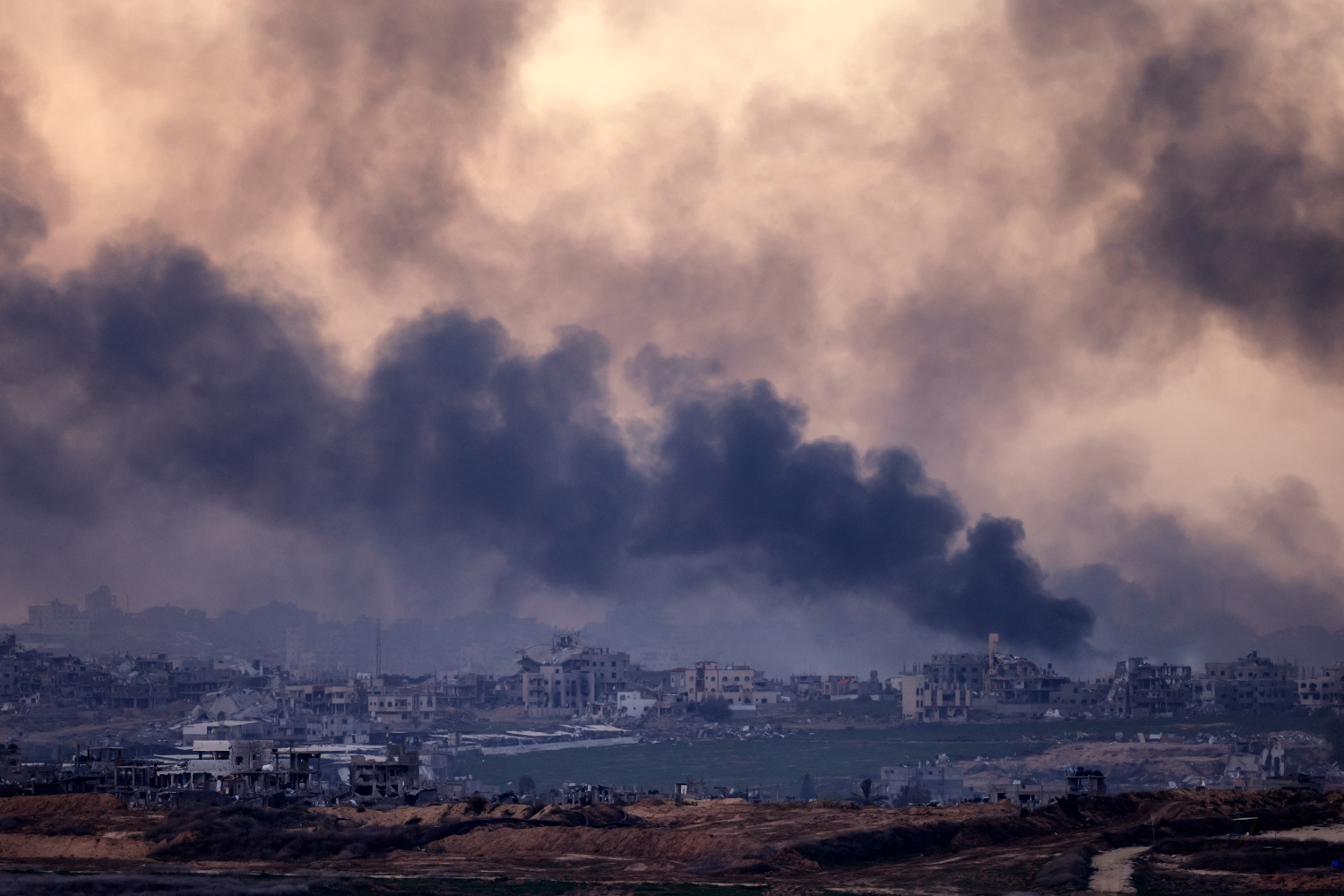 Israeli leaders openly declared what they were going to do, did it and are now promising more (File/AFP)