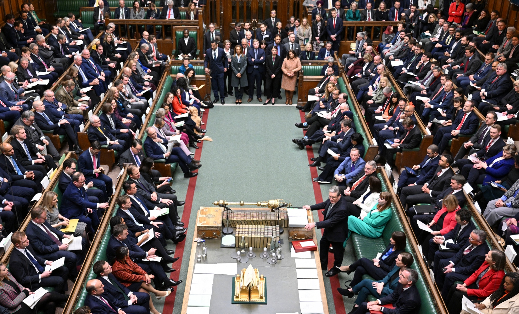 The UK political divide over China is growing, thereby making it harder for the government to pursue a stable policy (File/AFP)