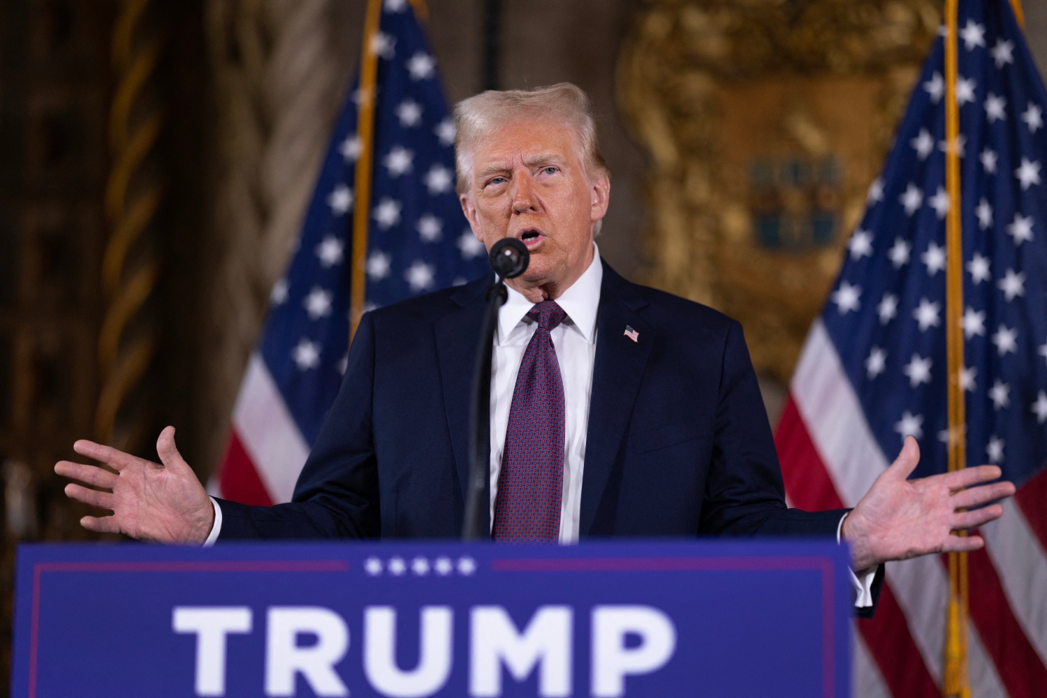 The world stands on the precipice of uncertainty as Trump prepares to step back into the Oval Office on Jan. 20 (File/AFP)