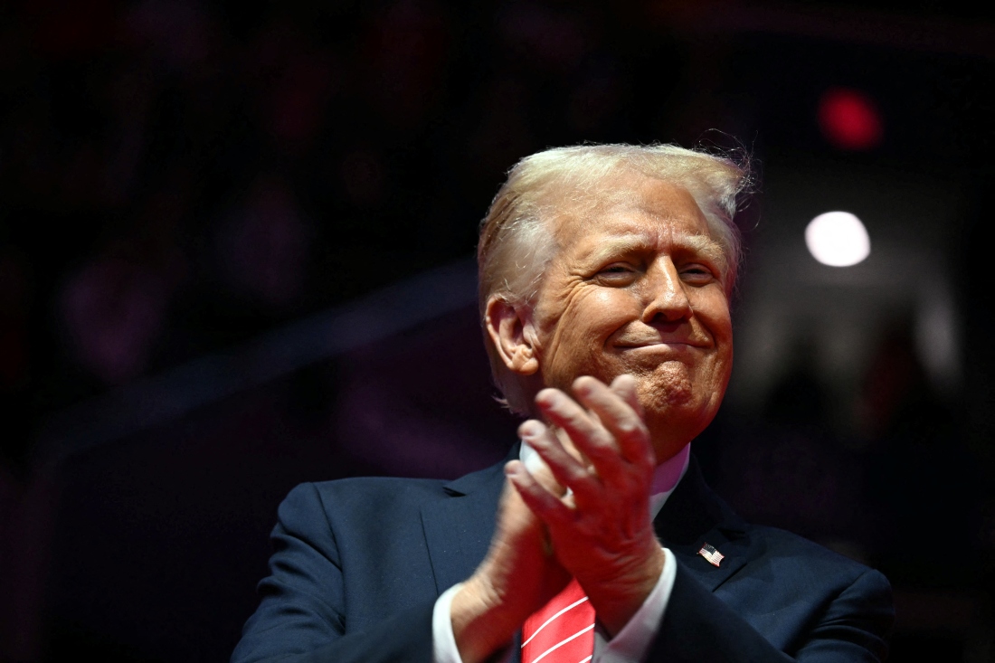 Donald Trump will become the US President for the second time on Monday. (AFP)