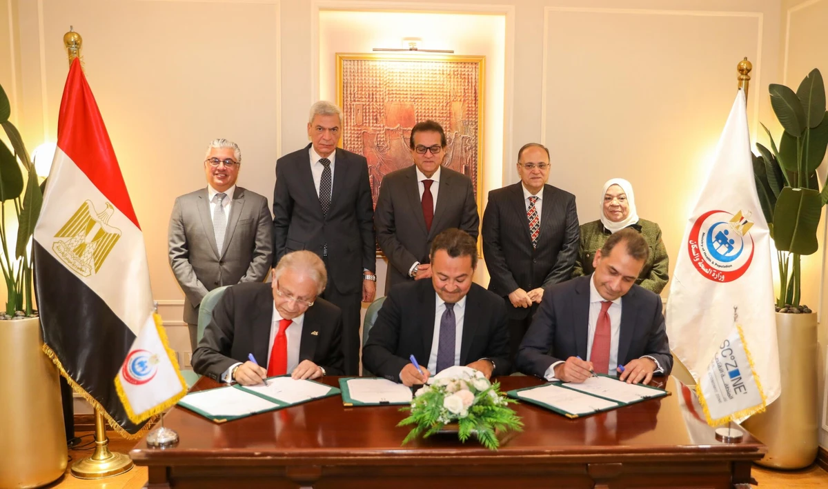 The contract was signed by Ahmed Saeed Kilani, chairman of Arab API, and Mohamed Abdel Gawad, SCZONE’s vice chairman for investment and promotion affairs, on behalf of their organizations. Supplied
