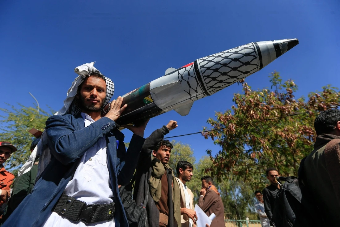 The Houthis control much of Yemen, including the capital Sanaa, and have proven willing to repeatedly launch missile and drone attacks at Israel from afar, despite posing a limited threat to it militarily. (FILE/AFP)