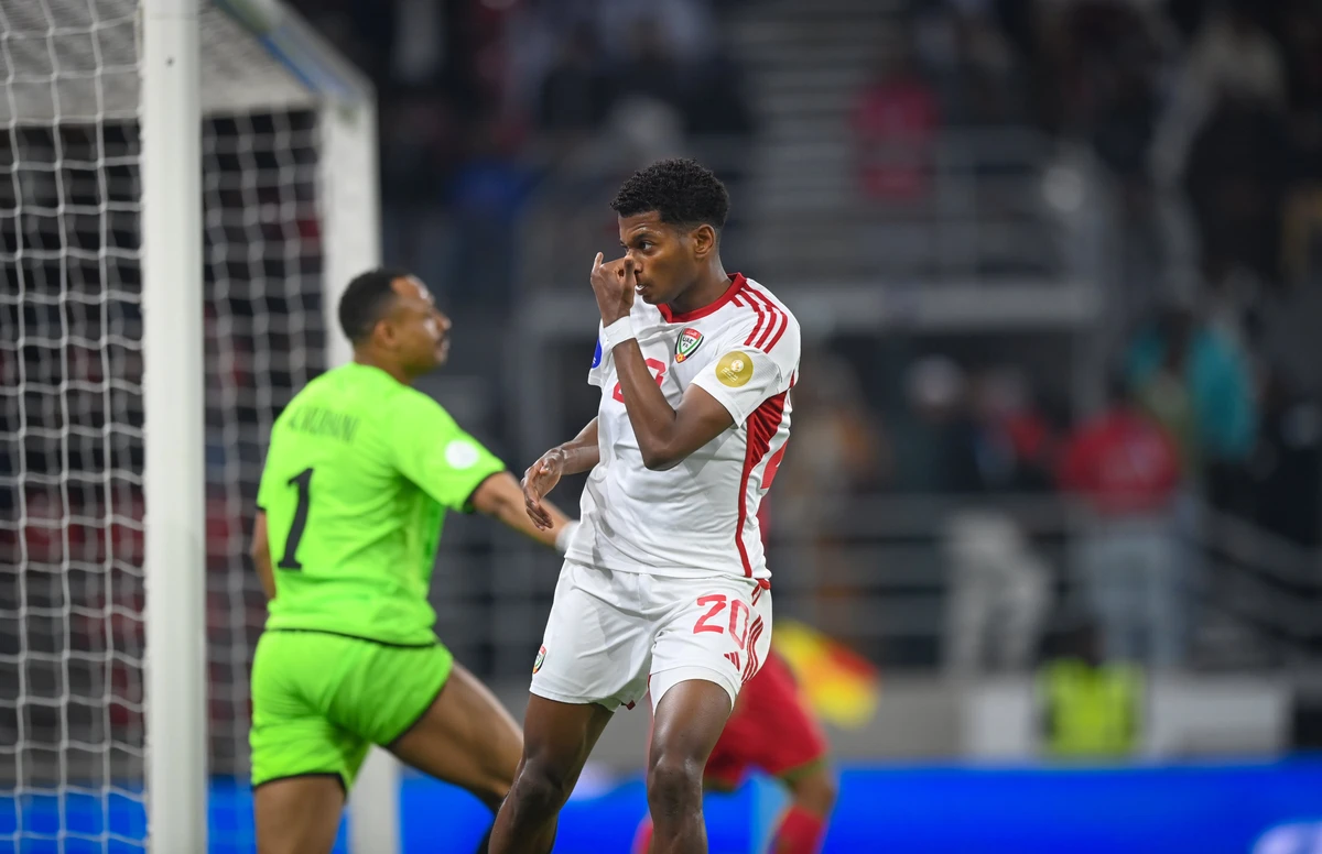 Yahya Al-Ghassani was one of the UAE's brightest spots during 2024. (X/@UAEFNT)