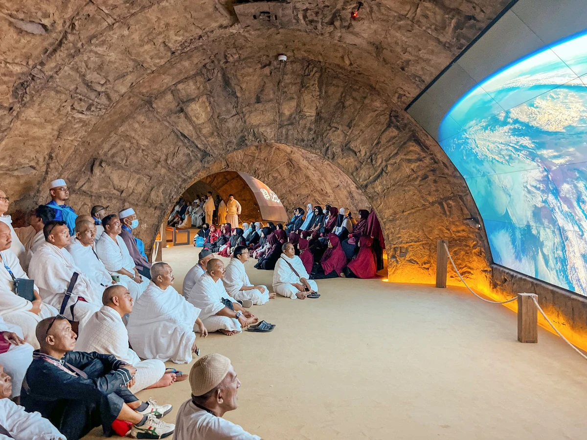 Hira winter activities attract visitors. (SPA/File Photo)
