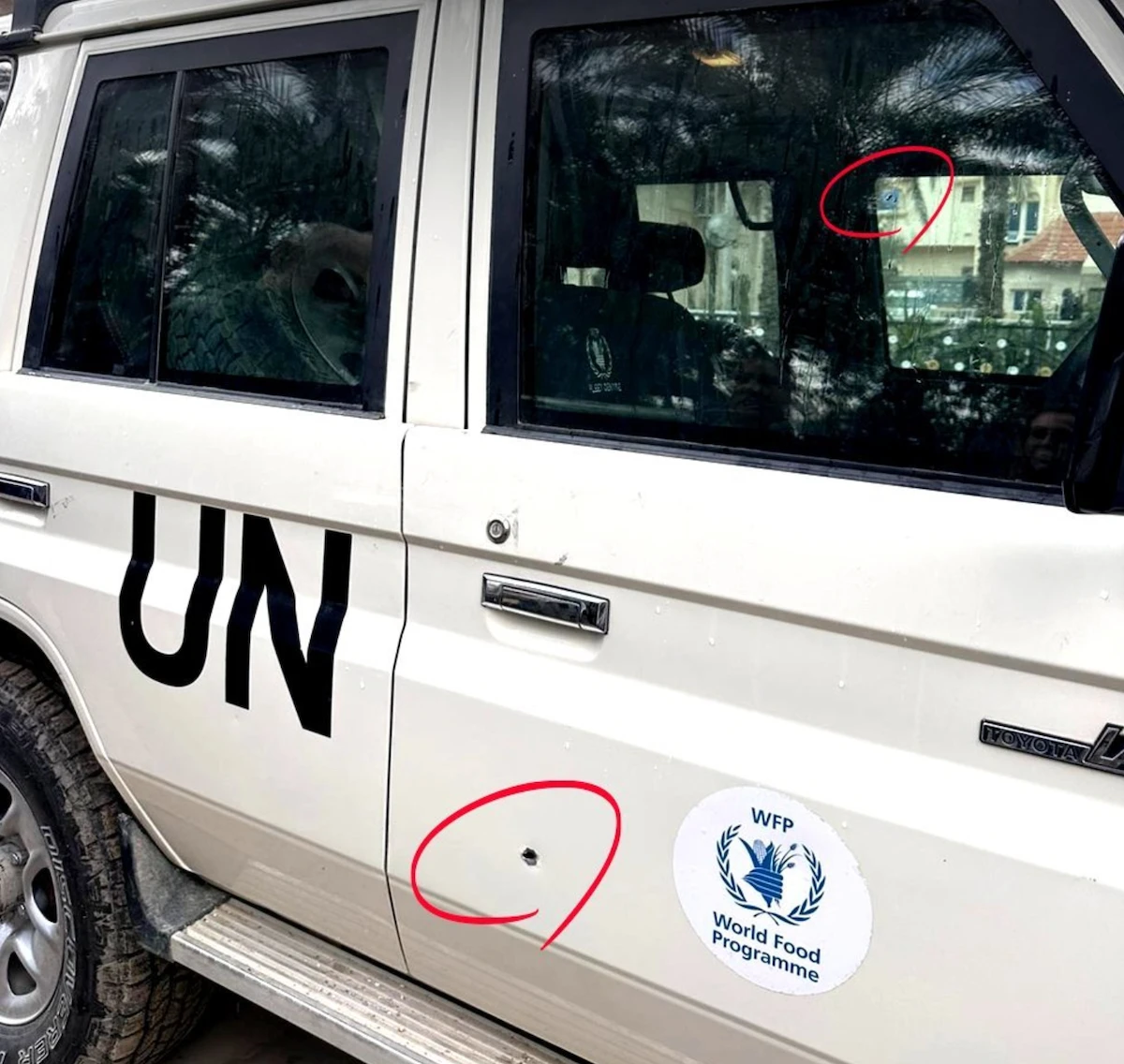 The vehicles were clearly marked and had received prior security clearances from Israeli authorities, a WFP statement said. (@WFPChief)