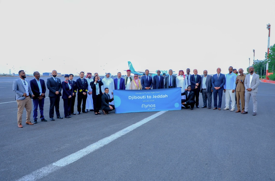Flynas will operate three weekly flights from Jeddah to Djibouti. Flynas