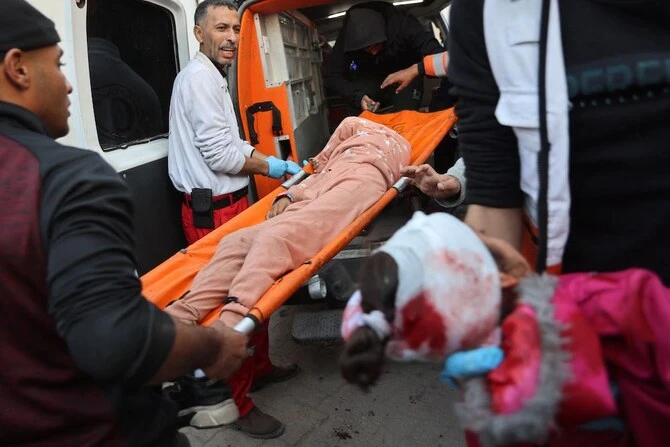 The health ministry in Hamas-run Gaza said on Saturday that 32 people were killed in the Palestinian territory over the past 48 hours, taking the overall death toll to 46,537. (AFP/File)
