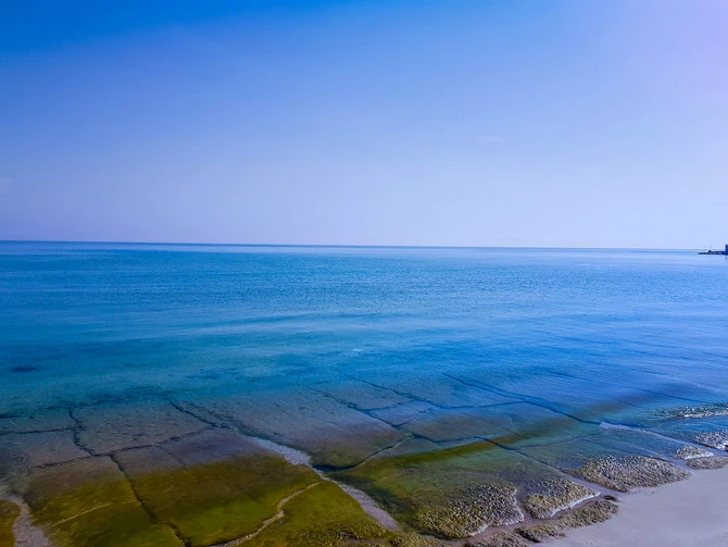 File photo of a beach in Alkhobar’s Half Moon Bay. (Shutterstock)