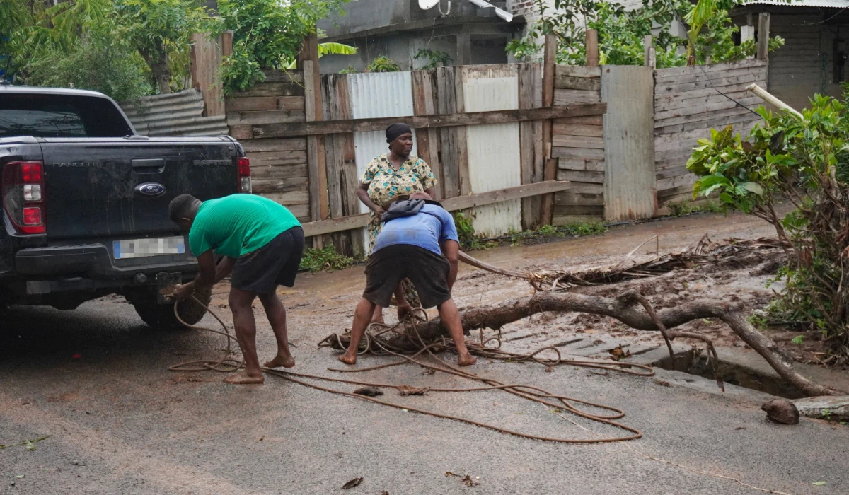 Tropical storm barrels toward Mozambique after leaving 3 dead in Madagascar