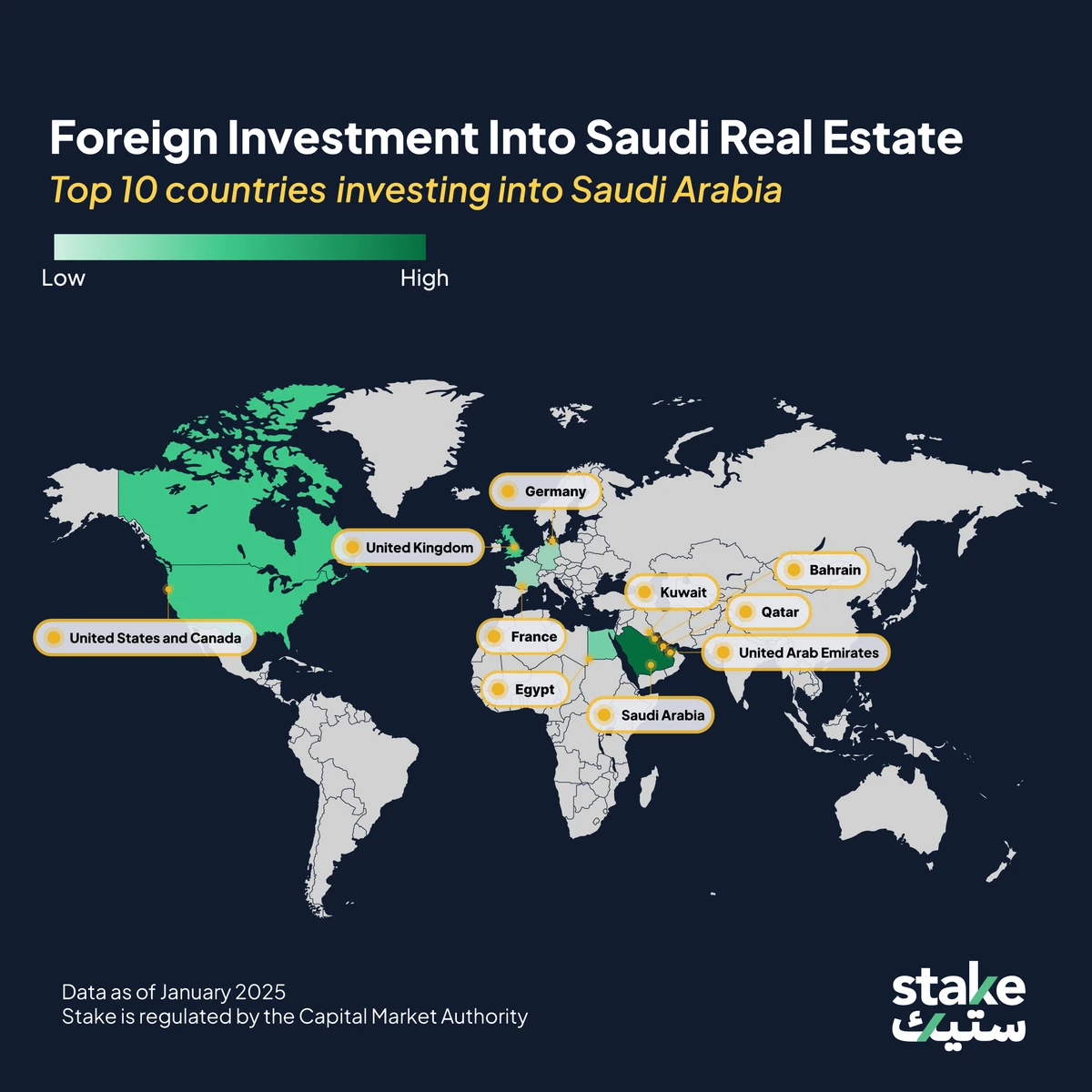Invest into Saudi Real Estate by downloading the Stake app