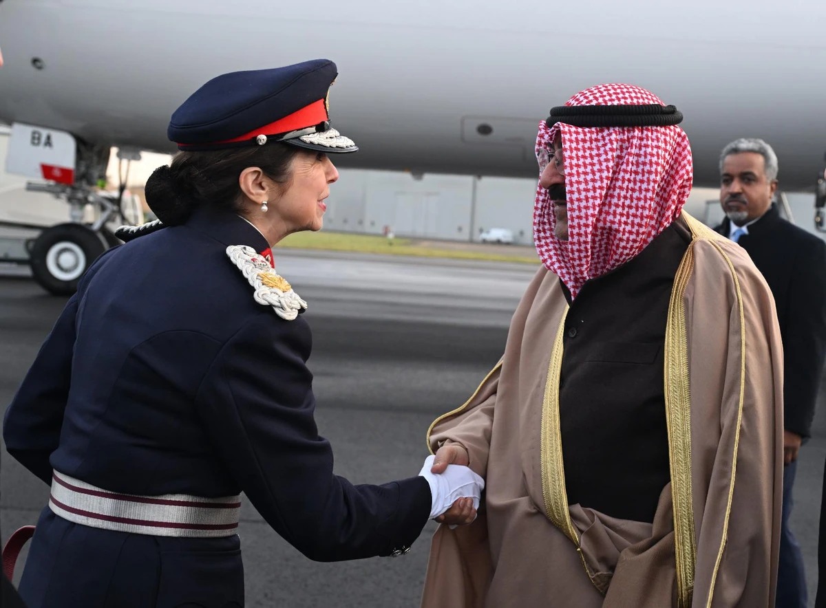 Kuwaiti Emir Sheikh Meshal arrived in Scotland at the personal invitation of King Charles III (KUNA)