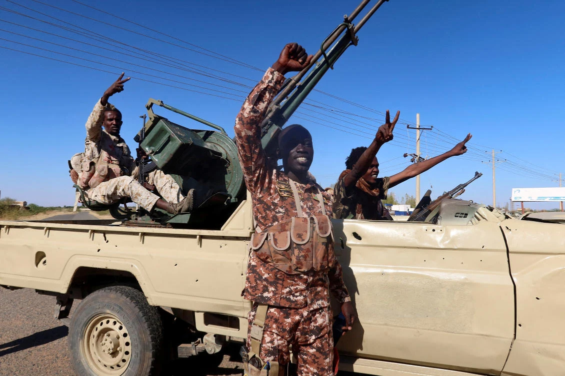 Greater Khartoum residents on both sides of the Nile regularly report shelling across the river. (Reuters)