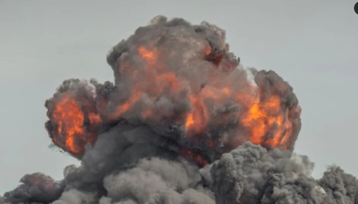 Ukraine confirmed Thursday that its forces had struck Liskinska oil depot in western Russia, where officials had said earlier that Kyiv's drones had sparked a blaze in the Voronezh region bordering Ukraine. (X/@UKRINFORM)