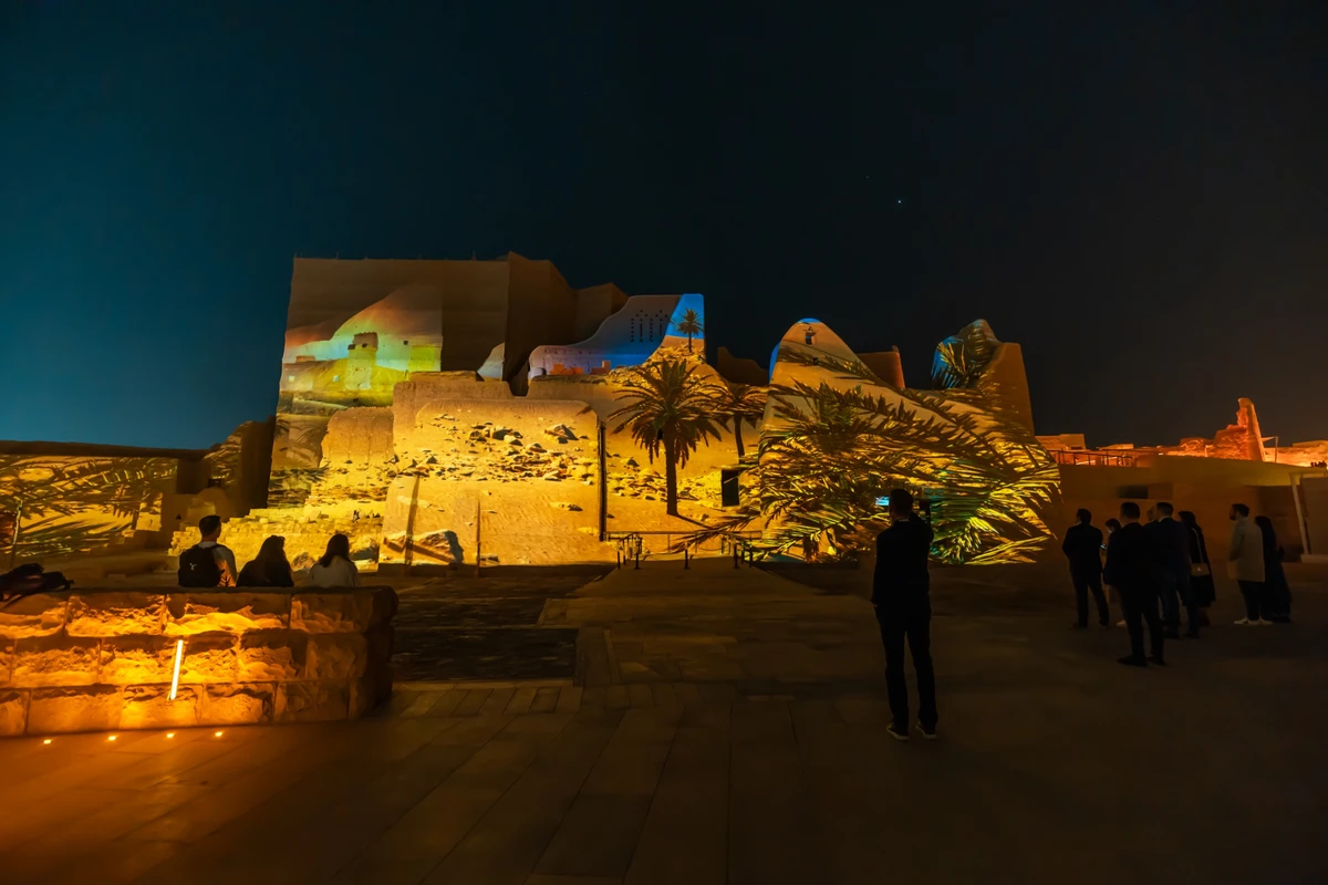 Diriyah Season on Friday launched a new program of activities at the At-Turaif District, a UNESCO World Heritage site, offering visitors a range of cultural and historical experiences aimed at exploring Saudi Arabia’s heritage. (Supplied)