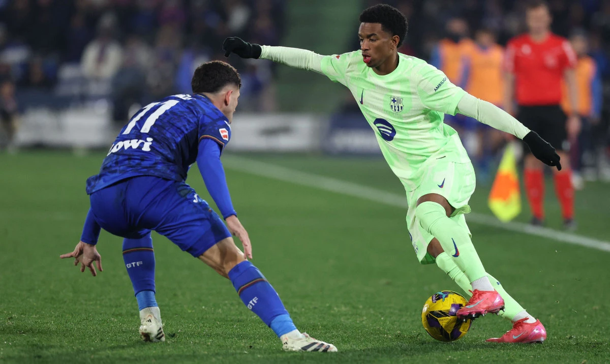 Barcelona’s Balde complains of racist abuse in Getafe draw