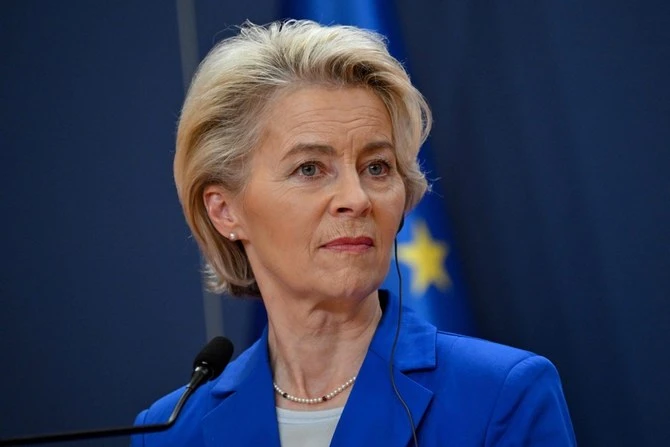 A Belgian court dismissed a lawsuit against EU chief Ursula von der Leyen centered on text messages she exchanged with the head of vaccine maker Pfizer during negotiations for Covid jabs, her lawyer said on Tuesday. (AFP/File)