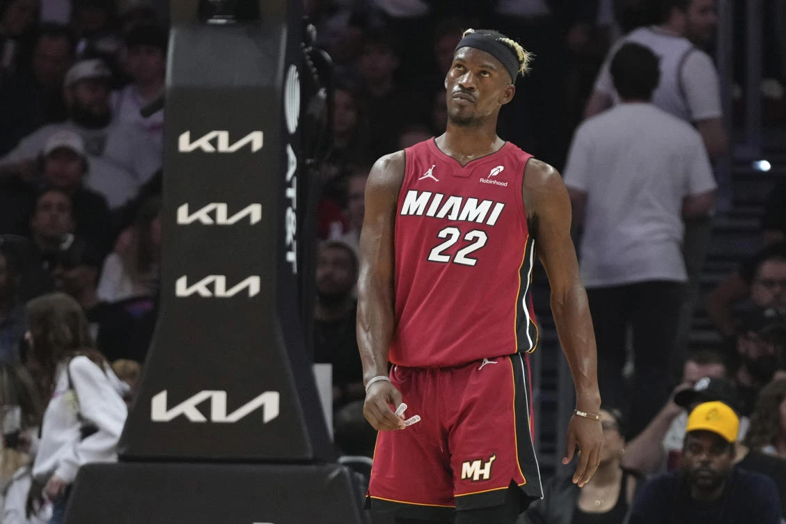 Miami Heat forward Jimmy Butler. (AP)