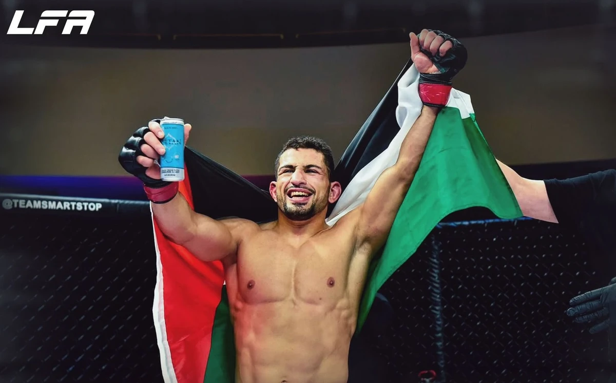 The Middle East has shaped Al-Selwady, 29, as a person and fighter. (X/@selwadymma)
