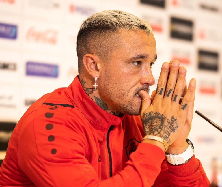 Former Belgium midfielder Radja Nainggolan was charged on Monday as part of an investigation into cocaine trafficking on an international scale, a day after he was arrested, the Brussels prosecutor's office said. (X/@DeadlineDayLive)