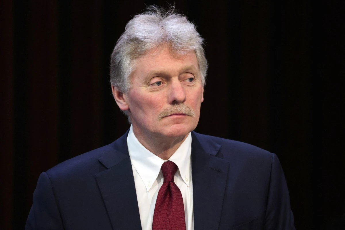 In this pool photograph distributed by the Russian state agency Sputnik, Kremlin spokesman Dmitry Peskov attends Russia's President Vladimir Putin's annual end-of-year press conference in Moscow on December 19, 2024. (AFP)
