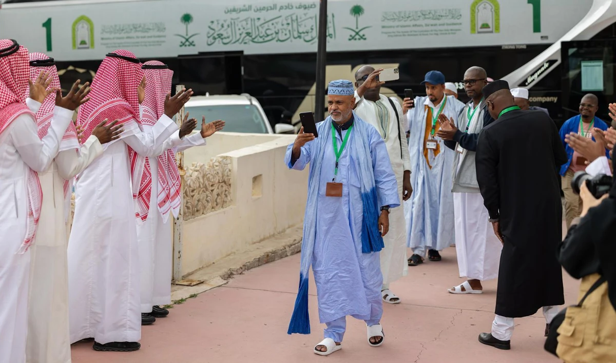 African group attends pilgrim program