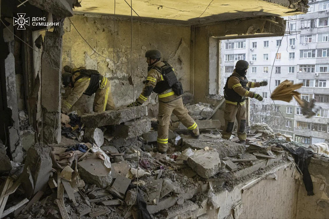 Russian drone attack kills nine in east Ukraine