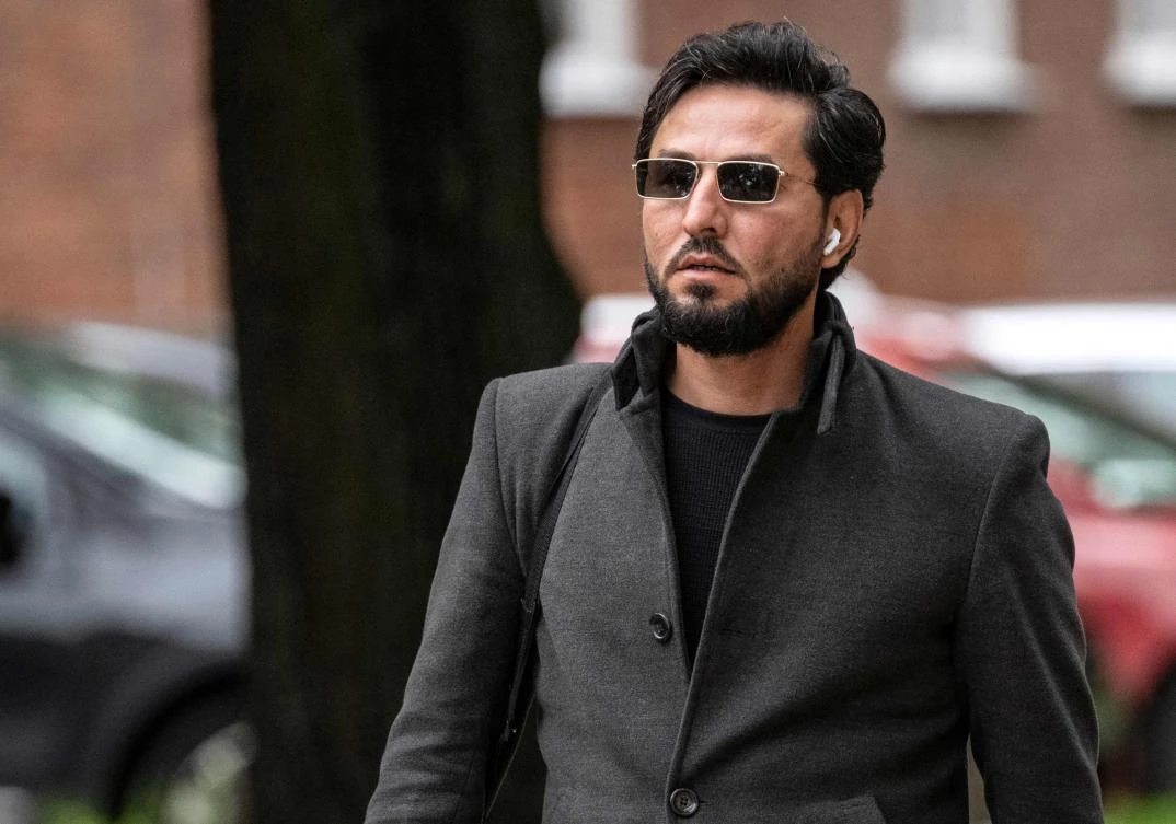 Picture taken on Sept. 3, 2023 shows Salwan Momika in Malmö, southern Sweden. (AFP)