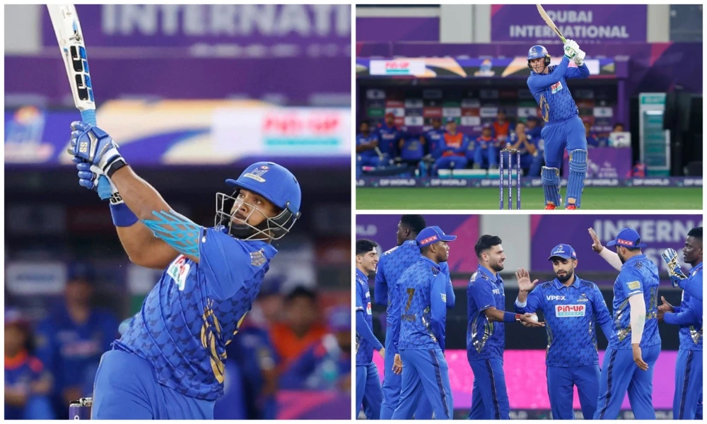 Pooran’s brilliance guides MI Emirates to victory over Gulf Giants in ILT20