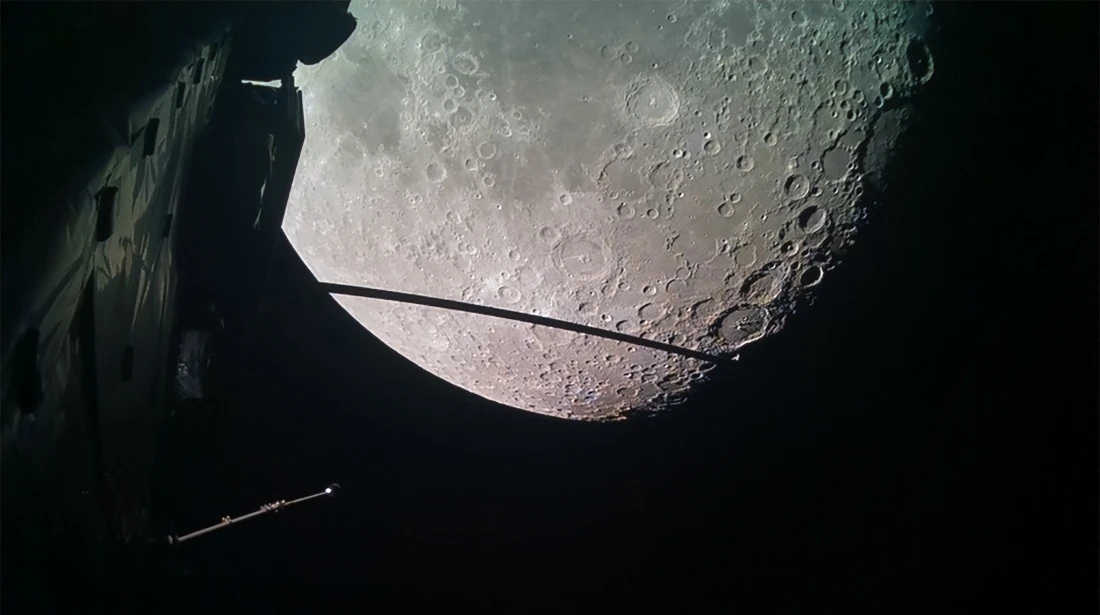 Having reached the moon, President Donald Trump said he intends to send Americans to Mars. (AFP)