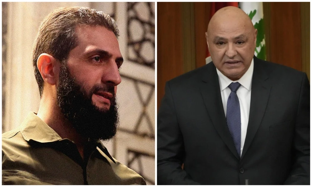Ahmad Al-Sharaa (L) and Joseph Aoun are saying exactly what the region has waited a long time to hear. (AFP)