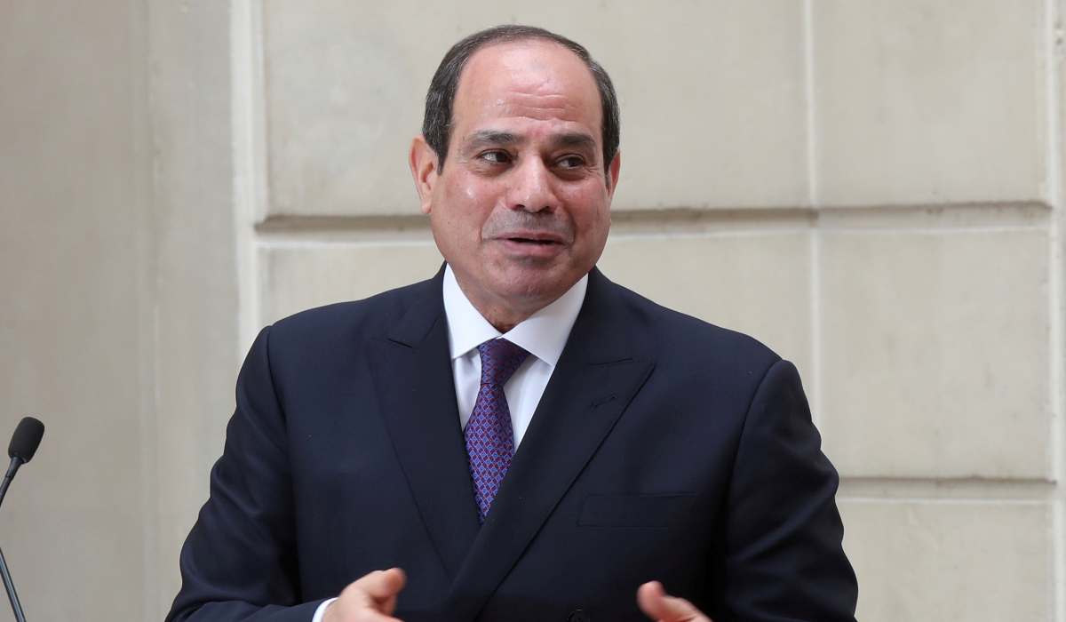 Egyptian President Abdel Fattah al-Sisi. (REUTERS)