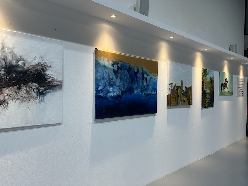 A vibrant art exhibition titled “Difference” is celebrating the work of three talented Saudi artists at the Saudi Arabian Society of Culture and Arts in Dammam. (AN Photo)