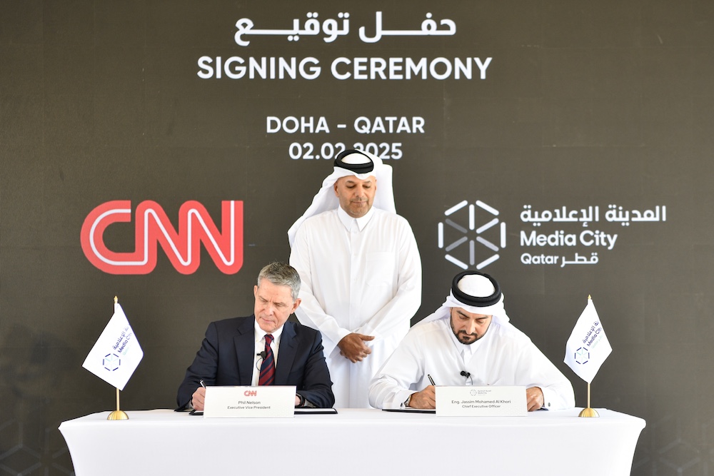 CNN is to strengthen its presence in the Middle East with the launch of a new operation in Media City Qatar, marking a significant expansion of its regional footprint. (Supplied/CNN)