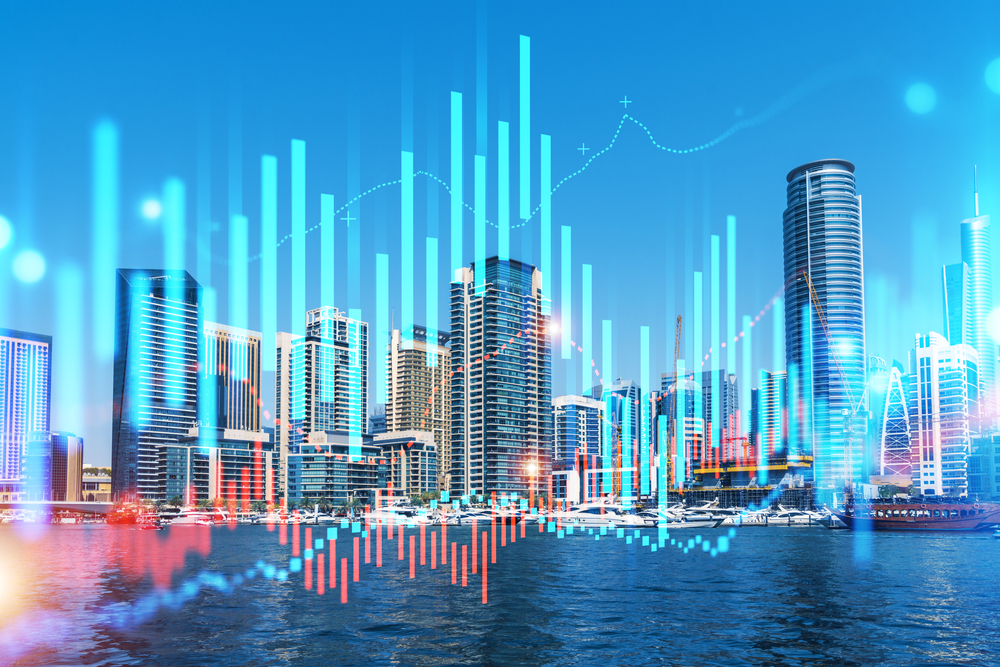 The performance of the S&P GCC Composite Index in January was higher than the S&P 500 indices. Shutterstock