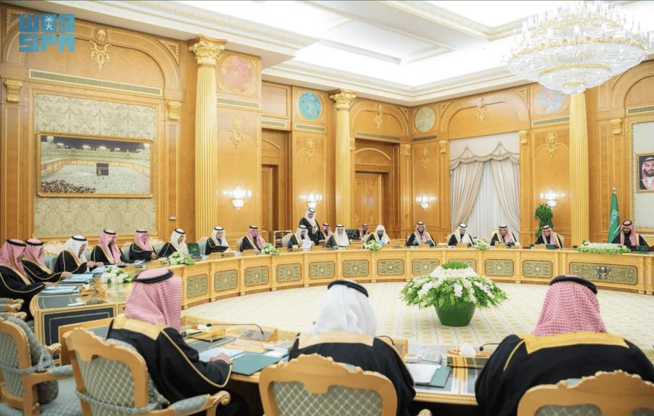 The Cabinet was chaired by Crown Prince Mohammed bin Salman. SPA