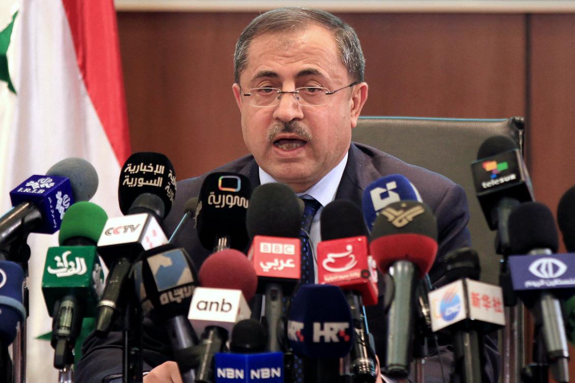 Mohammed Al-Shaar served as an interior minister in the ousted president Bashar Assad regime. (File/AFP)