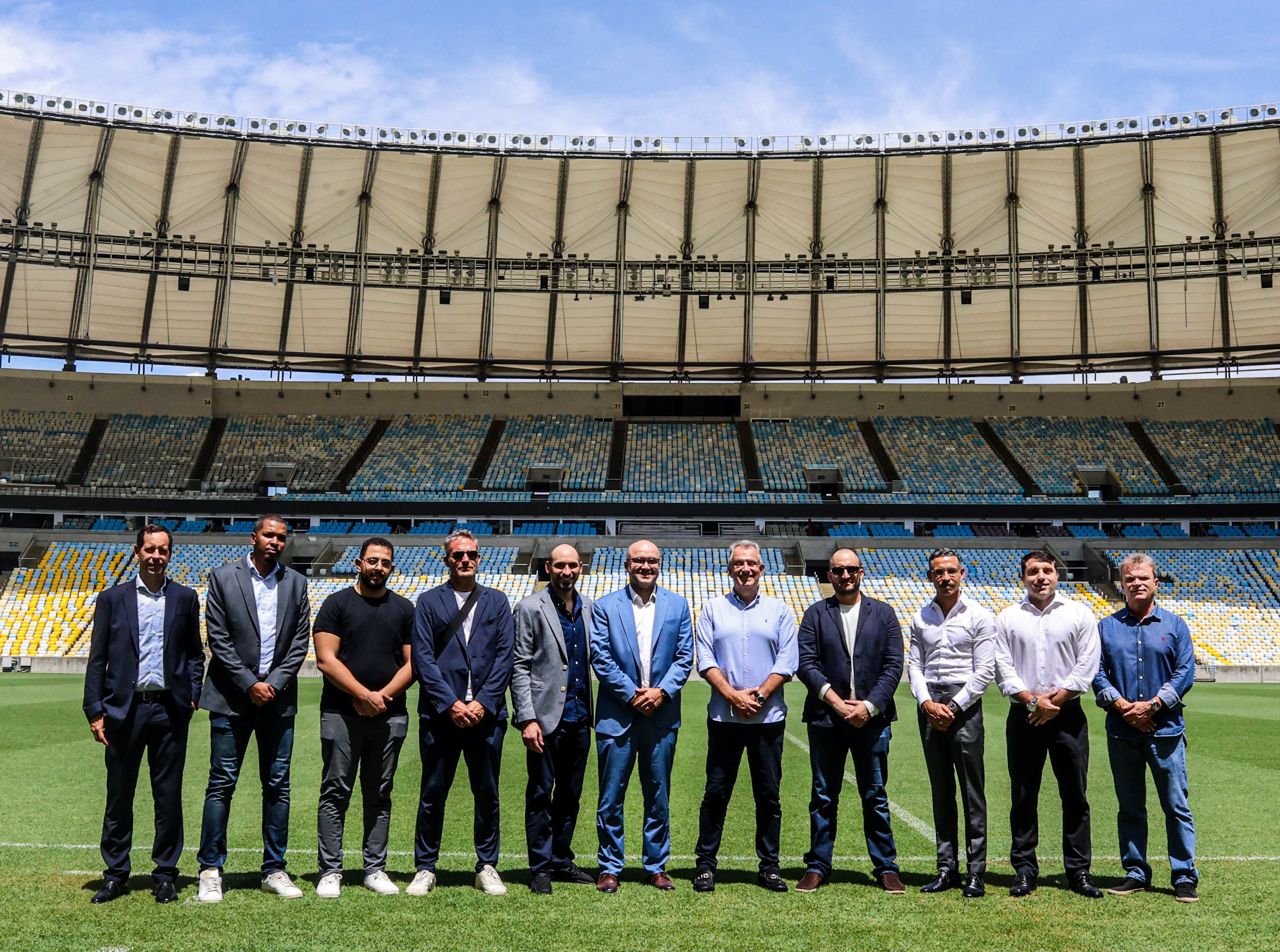 A Saudi Pro League delegation has been on a profile-raising visit to Brazil. (SPL)