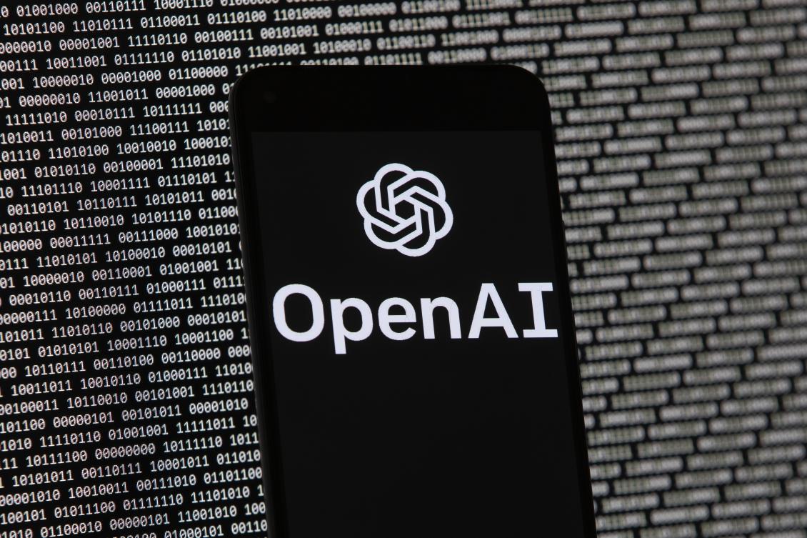 The OpenAI logo. (AP)
