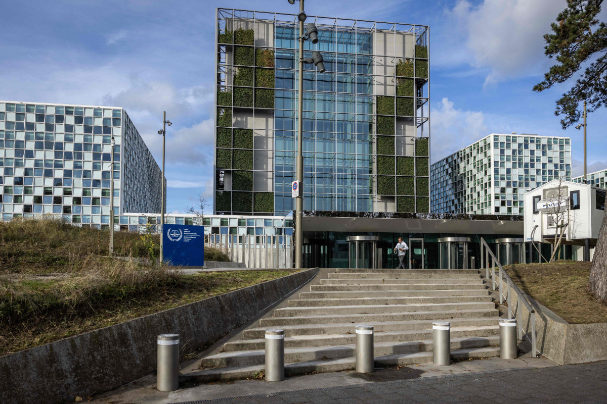 The International Criminal Court (ICC) building is pictured on November 21, 2024 in The Hague. (AFP)
