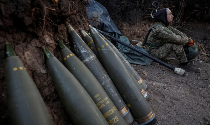 The international forum for drumming up weapons and ammunition for Ukraine will for the first time meet under the auspices of a country other than the US as uncertainty surrounds the future of Washington’s support for arming Kyiv. (Reuters/File)