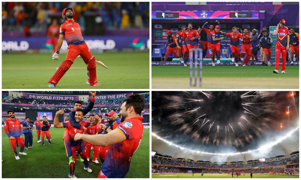 Dubai Capitals earned a dramatic four-wicket victory over Desert Vipers in the DP World ILT20 final on Sunday, securing their maiden championship title at the Dubai International Cricket Stadium. (Supplied)