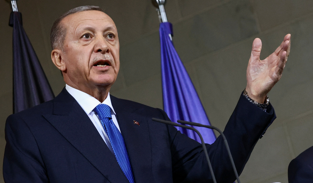 Turkish President Recep Tayyip Erdogan. (REUTERS)