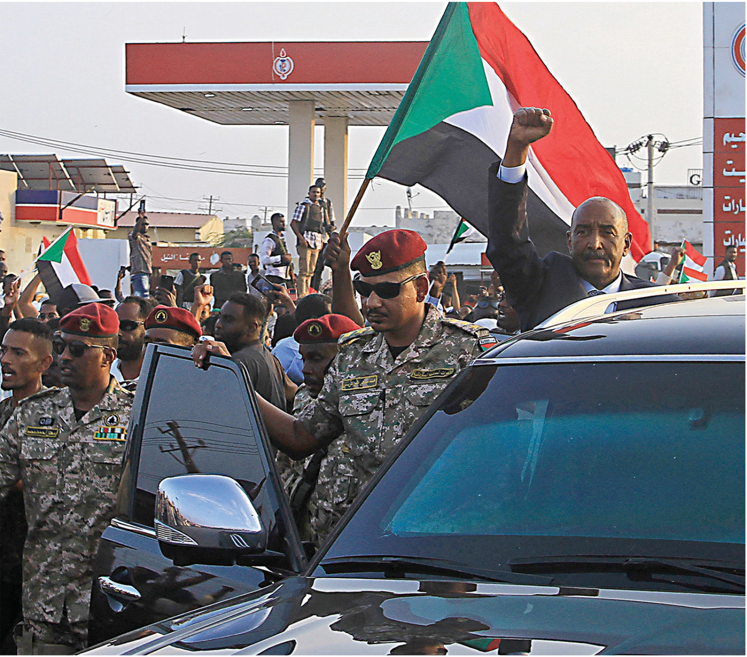 The Sudanese regime led by General Abdel Fattah Al-Burhan has operated from Port Sudan since fighting broke out in April 2023. (AFP)