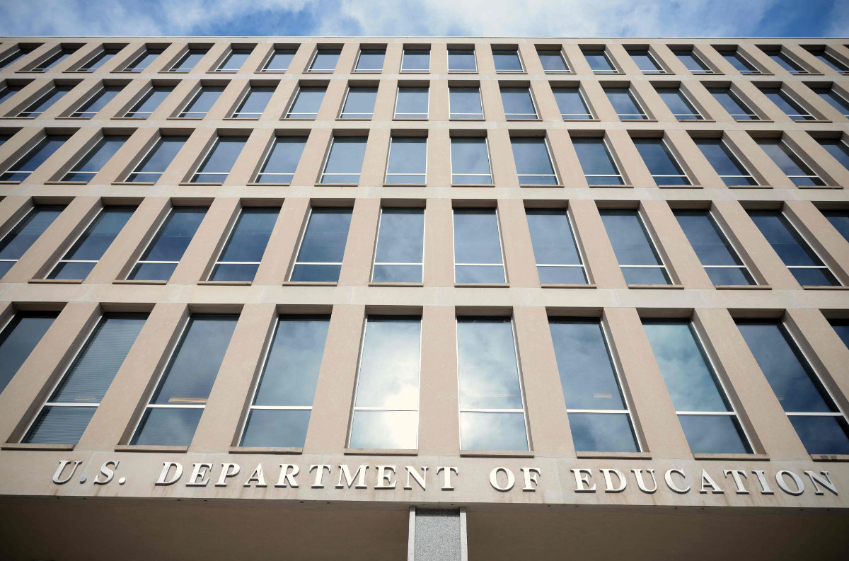 US President Donald Trump has indicated that he is seeking to abolish the Department of Education by executive order in the coming weeks. (Getty Images/AFP)