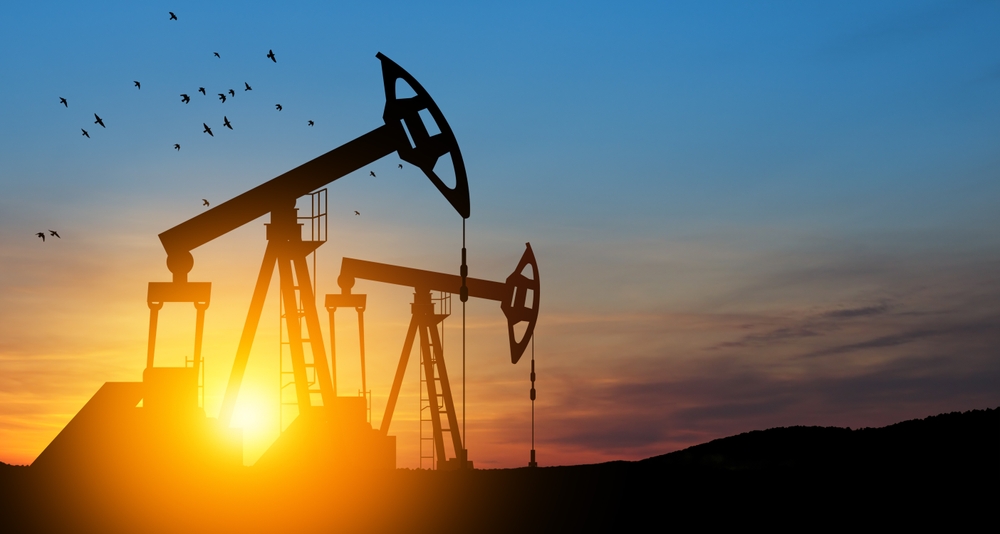 Brent crude futures were up 55 cents, or 0.72 percent, at $76.42 a barrel by 10:17 a.m. Saudi time. Shutterstock