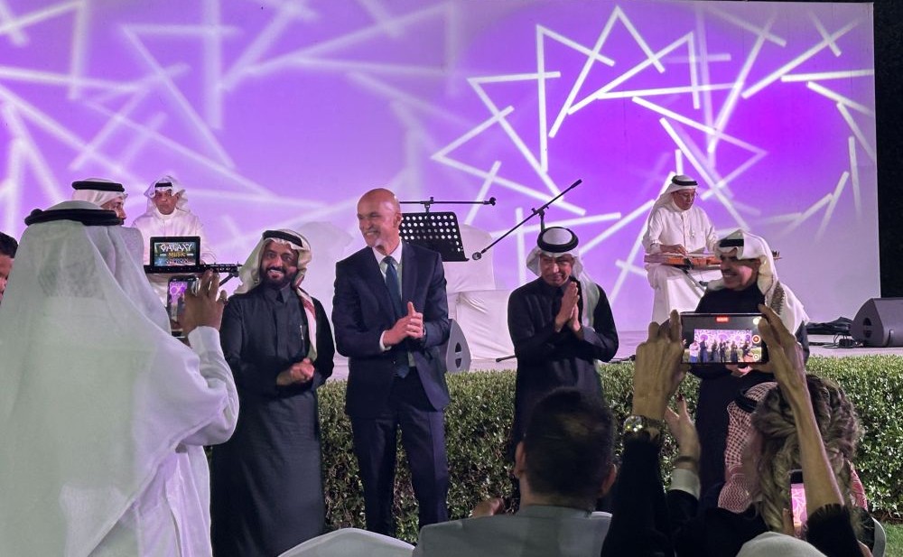 The Consulate General of France in Jeddah hosted a special Hijazi dinner followed by a musical evening. (AN Photo/Nada Hameed)