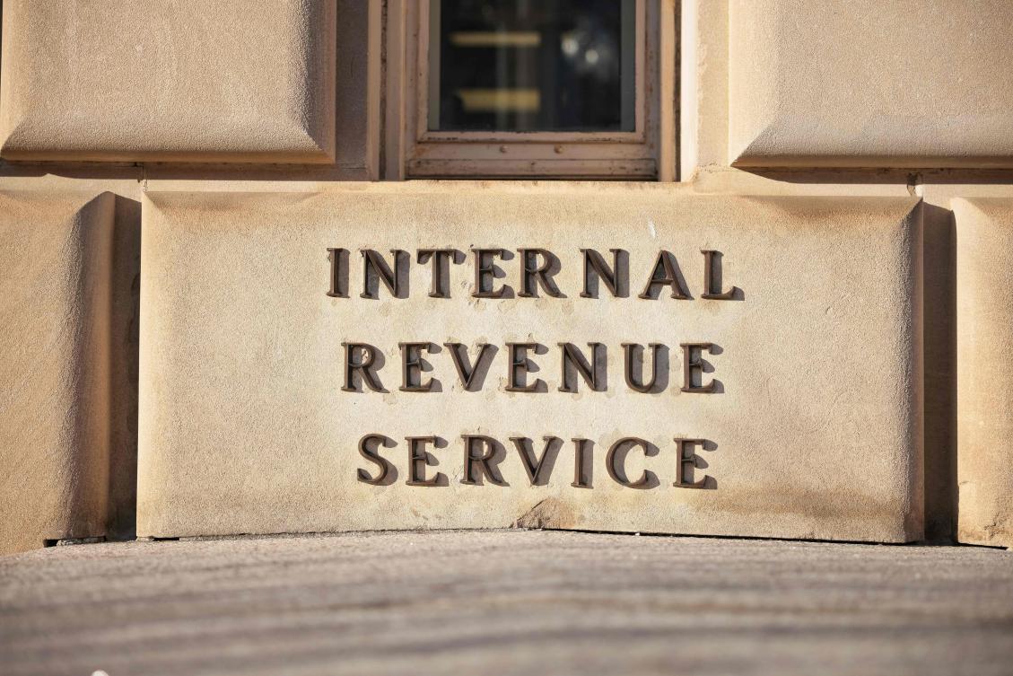 Musk team member enters IRS, raising fears of cuts at tax collecting agency. (Getty Images/AFP)